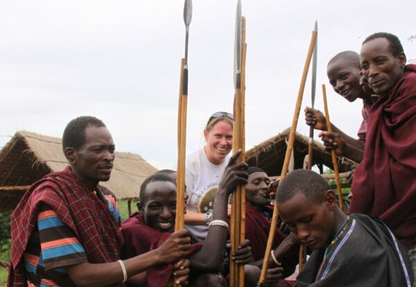 RCP meeting with Barabaig warriors