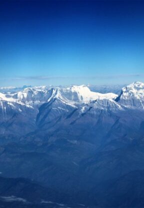 Himalayas from the air