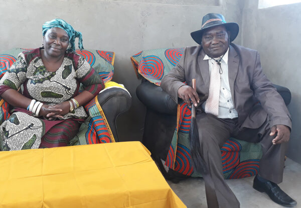 HRH Chieftainess Sekute and HRH Chief Nyawa