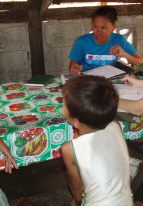 Consulting with women fishers in the community