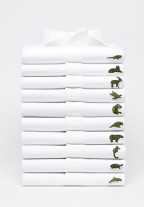 Lacoste Save Our Species Polo Pile. Credits: Lacoste