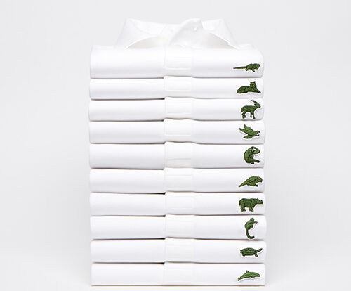 Lacoste Save Our Species Polo Pile. Credits: Lacoste