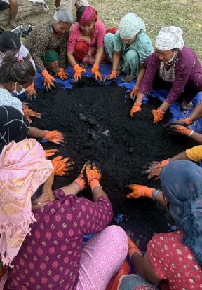 2024A 58 Himalayan Nature Nepal Bio Briquette Manufacturing training 2 Copy