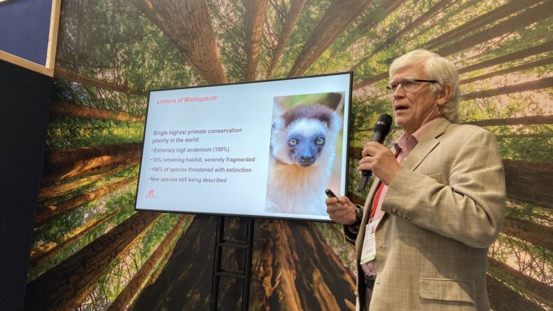 Dr Mittermeier at IUCN World Conservation Congress in Marseille